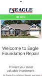 Mobile Screenshot of eaglefoundationrepair.com